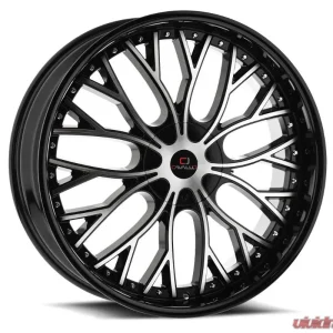 Cavallo CLV-33 Wheel 18x8 4x100|4x114.3 35mm Gloss Black & Machined - Image 1
