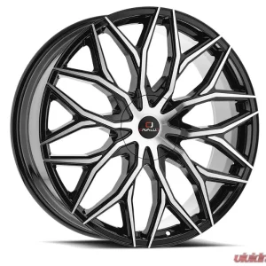 Cavallo CLV-37 Wheel 18x8 4x100|4x114.3 35mm Gloss Black & Machined - Image 1