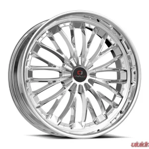 Cavallo CLV-42 Wheel 18x8 4x100|4x114.3 35mm Nano Chrome - Image 1