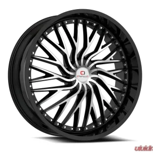 Cavallo CLV-43 Wheel 20x8.5 5x112|5x114.3 35mm Gloss Black & Machined - Image 1
