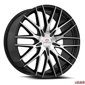 Cavallo CLV-45 Wheel 18x8 4x100|4x114.3 35mm Gloss Black & Machined - Image 1