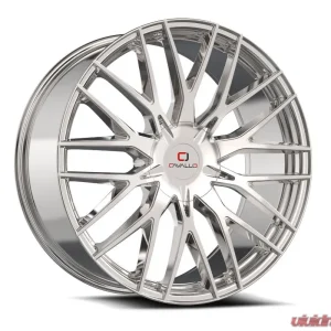 Cavallo CLV-45 Wheel 18x8 4x100|4x114.3 35mm Nano Chrome - Image 1