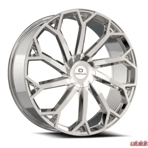 Cavallo CLV-51 Wheel 18x8 4x100|4x114.3 35mm Nano Chrome - Image 1