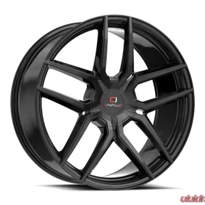 Cavallo CLV-55 Wheel 22x8.5 5x112|5x114.3 38mm Gloss Black - Image 1