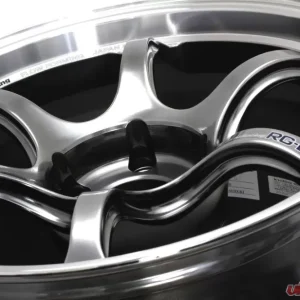 Advan Wheels Advan RG-D2 Wheel 17x8.5 6x139.7 -10mm Machining Hyper Black - Image 4