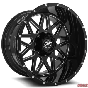 XF Off-Road XF-211 Wheel 20x10 6x135|6x139.7 -12mm Gloss Black Machined - Image 2