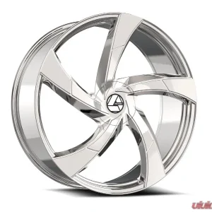 Azara AZA-524 Wheel 22x8.5 5x112|5x114.3 38mm Nano Chrome - Image 1