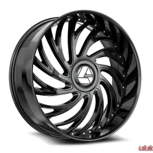 Azara AZX-101 Wheel 30x9.5 6x135|6x139.7 22mm Gloss Black - Image 1