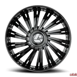 Azara AZX-102 Wheel 24x9 5x115|5x120 15mm Gloss Black - Image 2