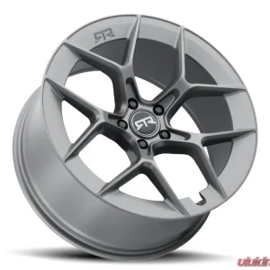 RTR Aero 5 Wheel 20x9.5 5x4.50 33mm Liquid Charcoal Ford Mustang 2005-2024 - Image 3