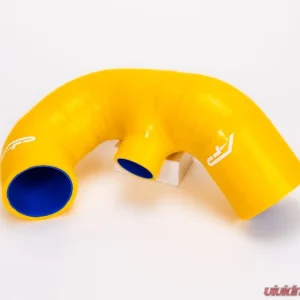 Agency Power Silicone Blow Off Valve Hose with 1 inch Port Yellow Can-Am Maverick R - Image 1