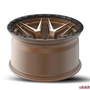 Vortek VRT-603 Atheno Wheel 18x9 6x135|6x139.7 0mm Matte Bronze w/ Black Bead Ring - Image 4
