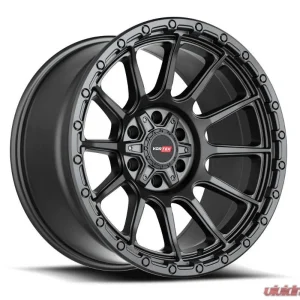 Vortek VRT-606 Vulcan Wheel 17x9 5x127|5x139.7 -12mm Matte Black - Image 1