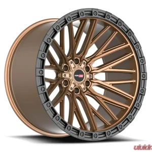 Vortek VRT-608 Apollo Wheel 20x10 6x135|6x139.7 -24mm Matte Bronze w/ Black Bead Ring - Image 1