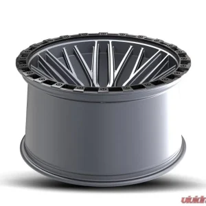 Vortek VRT-608 Apollo Wheel 20x12 6x135|6x139.7 -44mm Matte Titanium w/ Black Bead Ring - Image 4