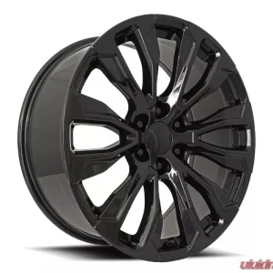 Factory Reproductions FR 203 Wheel 24x10 6x139.7 31mm Gloss Black - Image 1