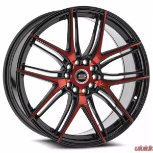 Spec-1 SP-56 Wheel 18x8 5x110|5x114.3 38mm Gloss Black & Red Machined - Image 2