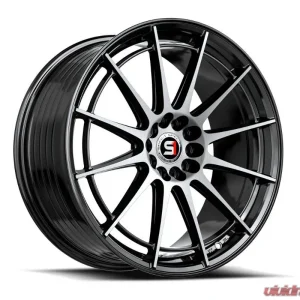 Spec-1 SP-64 Wheel 17x8 5x105|5x114.3 42mm Gloss Black & Machined - Image 2