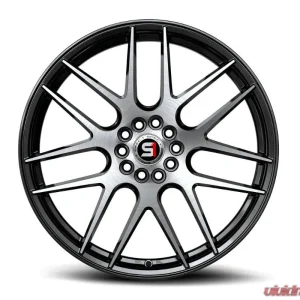 Spec-1 SP-65 Wheel 17x8 5x105|5x114.3 42mm Gloss Black & Machined - Image 1