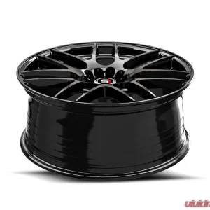 Spec-1 SP-65 Wheel 17x8 5x105|5x114.3 42mm Gloss Black - Image 4