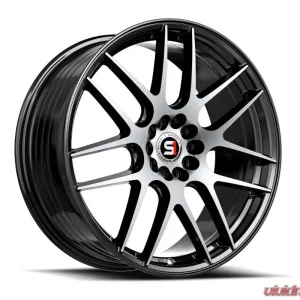 Spec-1 SP-65 Wheel 18x8 Blank 34mm Gloss Black & Machined - Image 2