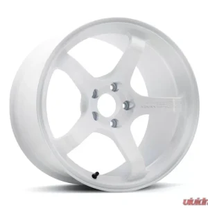 Advan GT Beyond Wheel 17x8 4x100 35mm Racing White - Image 1