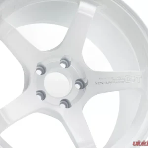 Advan GT Beyond Wheel 17x10 5x114.3 50mm Racing White - Image 3