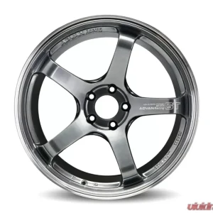 Advan GT Beyond Wheel 19x9.5 5x112 15mm Machining & Racing Hyper Black - Image 1