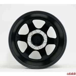 Scale 4x4 S03 Wheels 17x9.0 6x139.7 Matte Black w/ Machined Bead Lock - Image 3