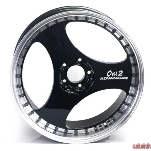 Advan Oni2 Progressive Wheel 20x9.5 5x112 25mm Machining & Racing Gloss Black - Image 5