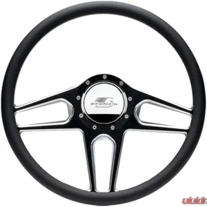 Billet Specialties 15.5" TEC 5 1/2 Wrap Steering Wheel - Contrast Cut - Image 1