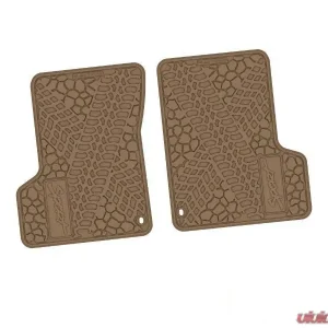 2 Pieces Tan Tire Tread/Scorched Earth Scene w/ SPORT Insert Jeep Wrangler TJ 1997-2002 - Image 1
