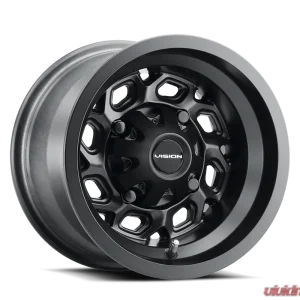 Vision 361 Spyder Wheel 15x7 4x136 38mm Matte Black - Image 1