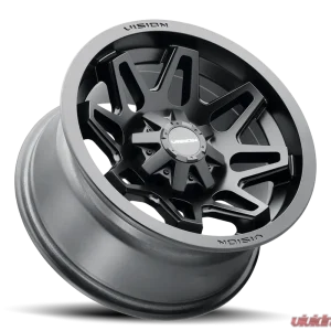 Vision 416 Se7en Wheel 14x7 4x110 3mm Matte Black - Image 2