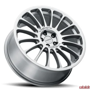 Vision 477 Monaco Wheel 15x7 5x100 15mm Matte Graphite - Image 2