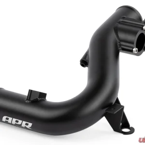 APR Throttle Body Pipe 60mm Aluminum Satin Black for Audi S3 2022-2025, VW Golf R 2022-2025 - Image 1