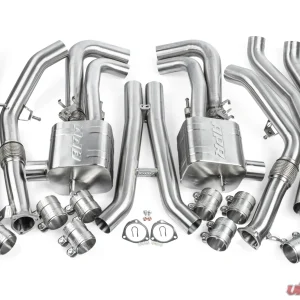 APR Catback Exhaust System for Audi RS Q8 2020-2025, T304 Stainless Steel, 3" Piping - Image 1