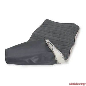 BROTHERS Trucks C/K Seat Upholstery Kit - Full Pleat Cloth/Vinyl - Grey/Charcoal - Image 5
