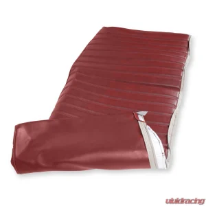 BROTHERS Trucks C/K Seat Upholstery Kit - Full Pleat Vinyl - Maroon - Image 5