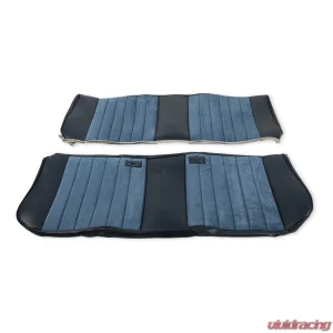 BROTHERS Trucks C/K Seat Upholstery Kit - Standard Pleat Cloth/Vinyl - Navy - Image 2