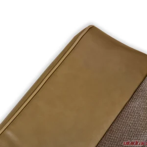 BROTHERS Trucks C/K Seat Upholstery Kit - Standard Pleat Cloth/Vinyl - Tan - Image 4