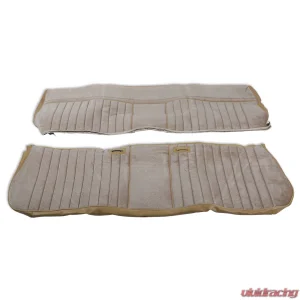 BROTHERS Trucks C/K Seat Upholstery Kit - Deluxe Pleat Cloth/Vinyl - Tan - Image 2