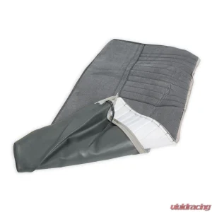 BROTHERS Trucks Seat Upholstery Kit - Deluxe Pleat Cloth/Vinyl - Grey/Charcoal - Image 5