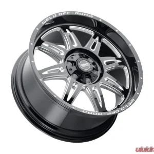 Weld Racing Cheyenne W132 Wheel 20x10 8x170 ET-18 BS 4.75 Gloss Black MIL 125.1 - Image 2