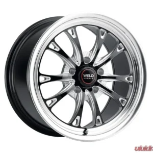 Weld Racing Belmont Drag S157 Wheel 17x10 5x114.3 ET49 BS 7.42 Gloss Black Milled 78.1 - Image 1