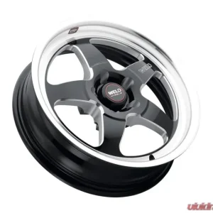 Weld Racing Ventura Drag S155 Wheel 15x10 5x120.65 ET45 BS 7.27 Gloss Black Milled 78.1 - Image 3