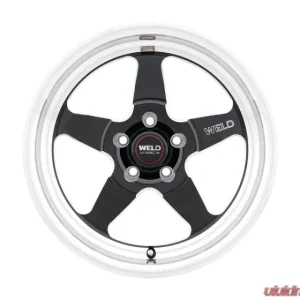 Weld Racing Ventura Drag S155 Wheel 17x10 5x114.3 ET25 BS 6.48 Gloss Black Milled 78.1 - Image 2