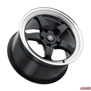 Forgestar D5 Drag 18x5 5x120.65 ET-10 BS 2.6 Gloss Black | Diamond Lip 78.1 - Image 3