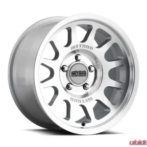Method Race Wheels 703 Bead Grip 17x8.5 5x5 25mm Machined Clear Coat - Image 1