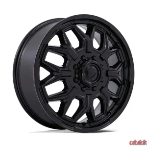 FUEL Wheels D871 Flux Dually Wheel 20x8.25 8x200 104mm Blackout - Image 1